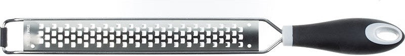 Mercer - Mercergrates™ Stainless Steel Coarse Narrow Grater with Black Handle - M35404