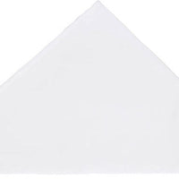Mercer - Millennia® 39" x 29" Poly Cotton White Jacket Neckerchief - M60120WH