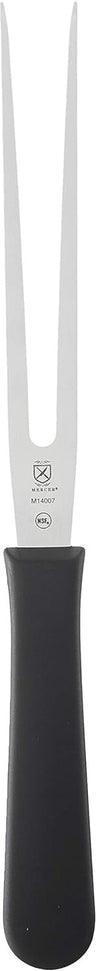 Mercer - Millennia® 7" Japanese Steel Straight Fork with Black Handle - M14007
