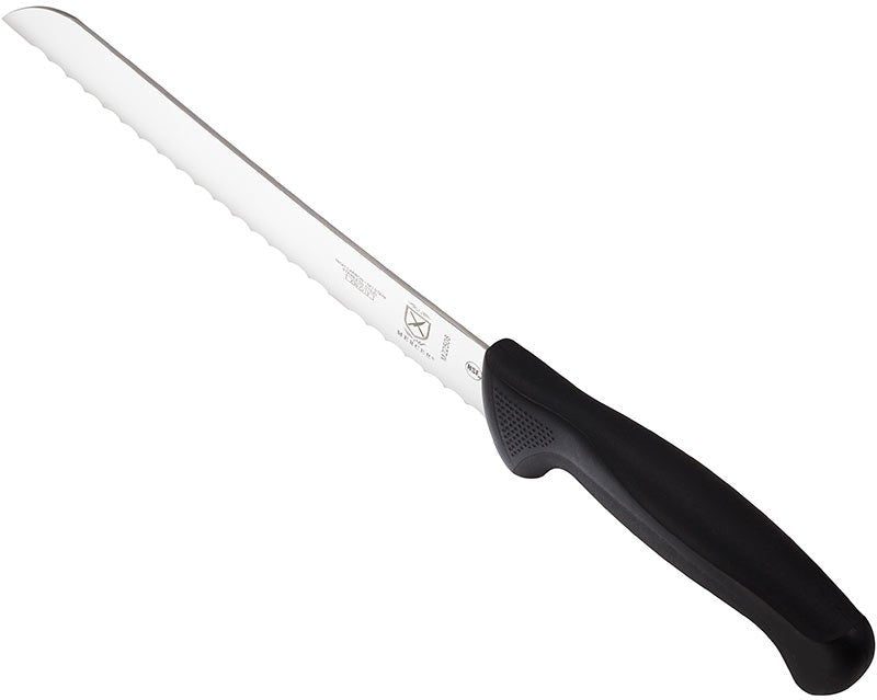 Mercer - Millennia 8" Japanese Steel Wavy Edge Bread Knife with Black Handle - M22508