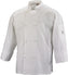 Mercer - Millennia Air® White Poly Cotton Unisex Full Mesh Cook Jacket with Traditional Button - M60017WH