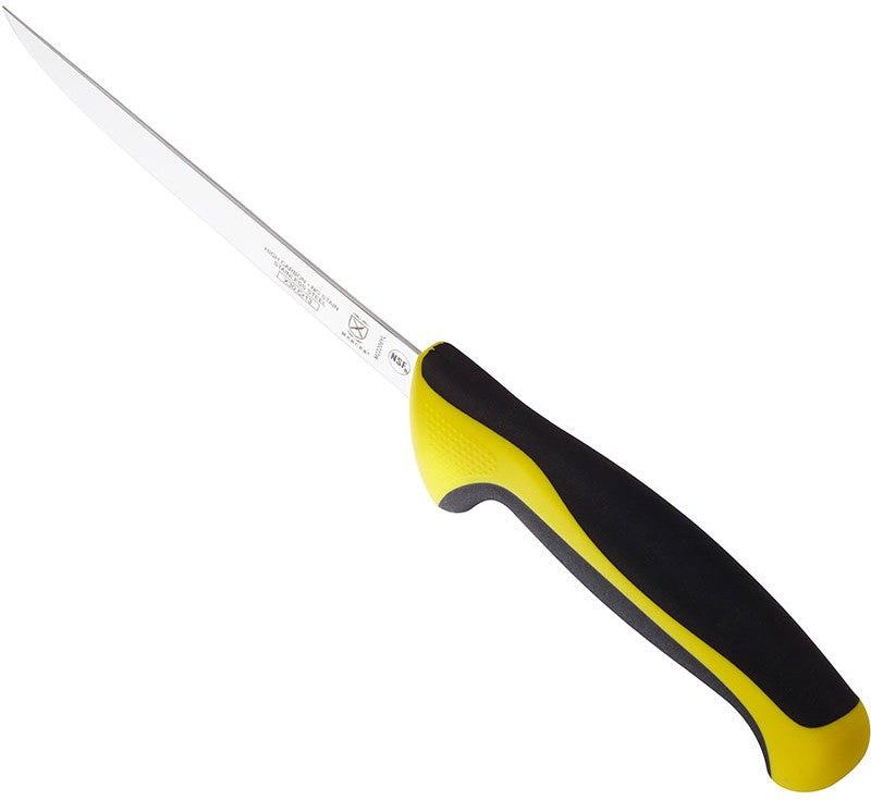 Mercer - Millennia Colors 6" Japanese Steel Narrow Boning Knife with Yellow Handle - M22206YL