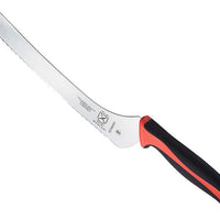 Mercer - Millennia Colors® 9" Wavy Edge Offset Bread Knife with Red Handle - M23890RD