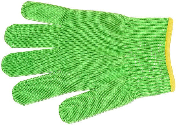 Mercer - Millennia Colors® Green Polyethylene Cut-Resistant Glove with Multi Color Cuffs - M33415GR