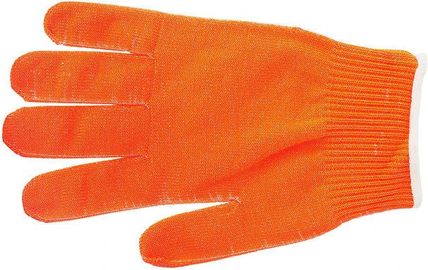 Mercer - Millennia Colors® Orange Polyethylene Cut-Resistant Glove with Multi Color Cuffs - M33415OR1X