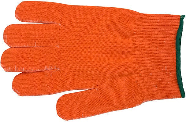 Mercer - Millennia Colors® Orange Polyethylene Cut-Resistant Glove with Multi Color Cuffs - M33415OR1X