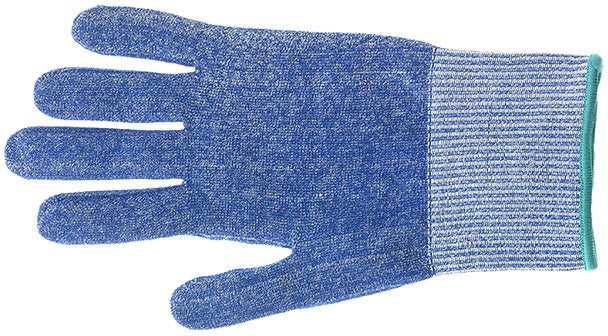 Mercer - Millennia Fit® Blue Polyethylene and Stainless Steel Cut Resistant Glove with Multi Color Cuffs - M33416BL