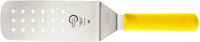 Mercer - Millennia® 8" x 3" Stainless Steel Perforated Turner with Yellow Handle - M18710YL