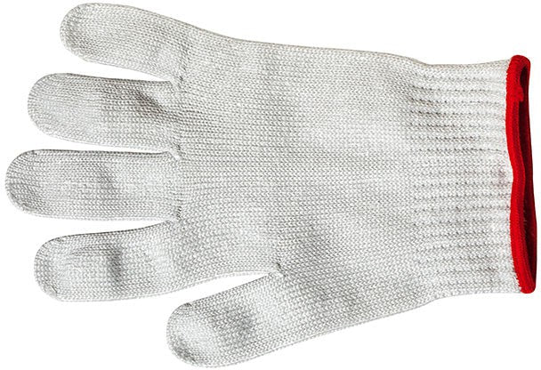 Mercer - Millennia® White Stainless Steel Reinforced Knit Construction Cut-Resistant Glove with Multi Color Cuffs - M334131X