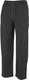 Mercer - Millennia® Yarn-Dyed Poly Cotton Black Fine Pinstripe Unisex Cook Pant - M60030BFP