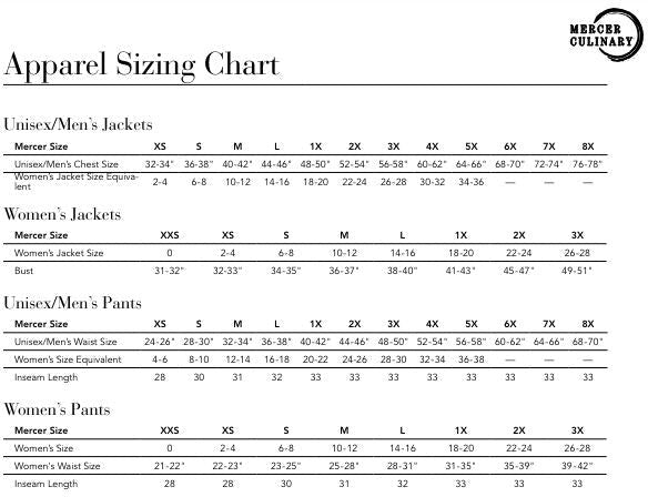 Mercer - Millennia® Yarn-Dyed Poly Cotton Black With White Chalk Stripe Unisex Cook Pant - M60030BCS