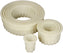 Mercer - Nylon Beige Round Fluted Cutter, Pack Of 9 - M35501