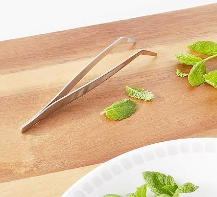 Mercer - Precision Plus™ 11.75" Stainless Steel Curved Tip Tong - M35233