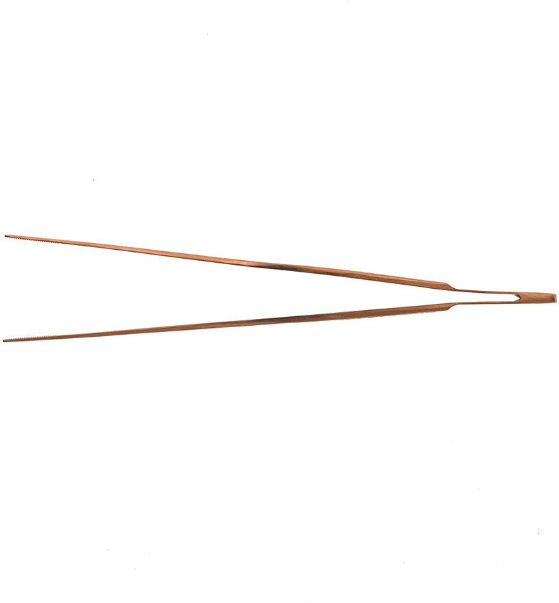 Mercer - Precision Plus™ 6.5" Rose Gold Stainless Steel Offset Tong - M35236RG