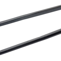 Mercer - Precision Plus™ 7.8" Black Stainless Steel Offset Tong - M35237BK