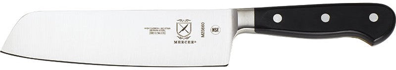 Mercer - Renaissance 7" German Steel Nakiri Knife with Black Handle - M23660