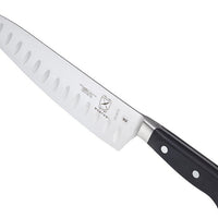 Mercer - Renaissance 8" German Steel Granton Edge Chef's Knife with Black Handle - M23670