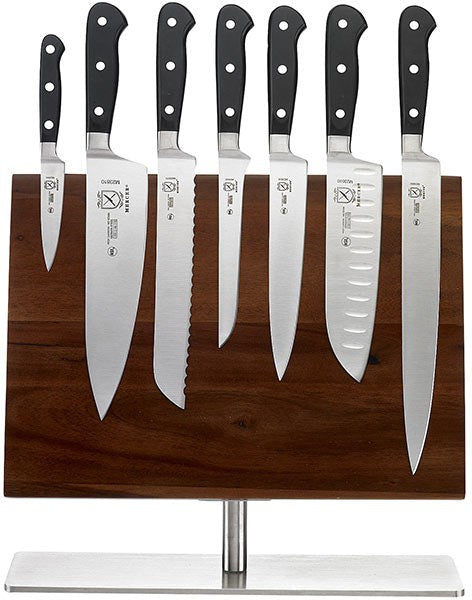Mercer - Renaissance® German Steel Magnetic Board Pack with Stainless Steel Knives with Black Handle - M21941