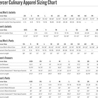 Mercer - Renaissance Poly Cotton Black Men's Chef Trouser / Pant - M62100BK