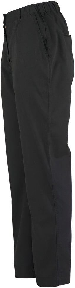 Mercer - Renaissance Poly Cotton Black Women's Chef Trouser / Pant - M62120BK