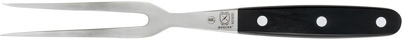 Mercer - Renaissance® 6" German Steel Carving Fork with Black Handle - M23620