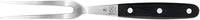 Mercer - Renaissance® 6" German Steel Carving Fork with Black Handle - M23620
