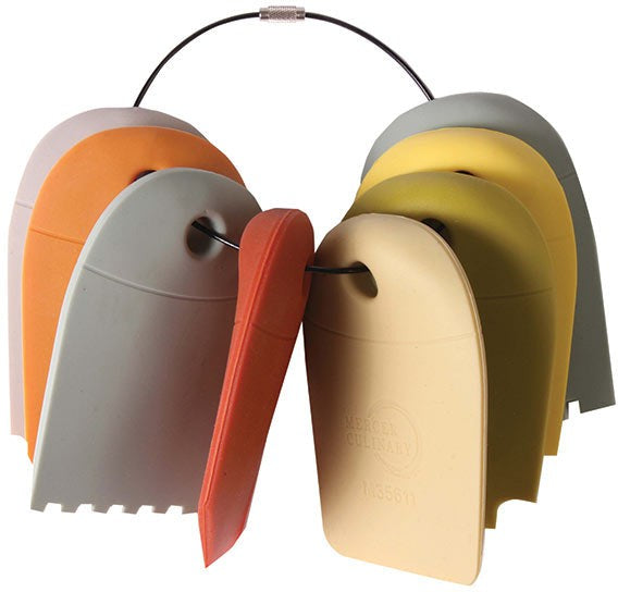 Mercer - Silicone Multicolor Wedge - Pack Of 8 - M35614