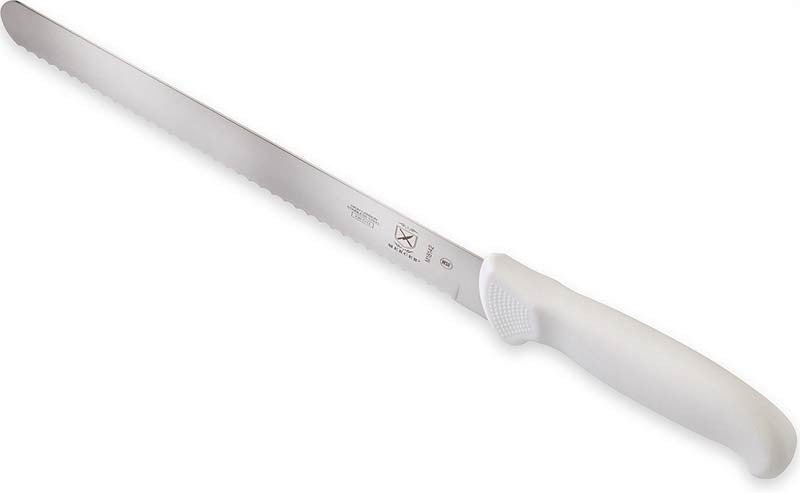 Mercer - Ultimate White 10" Steel White Wavy Edge Slicer - M18142