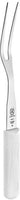 Mercer - Ultimate White® 8" Japanese Steel Fork with White Handle - M18190