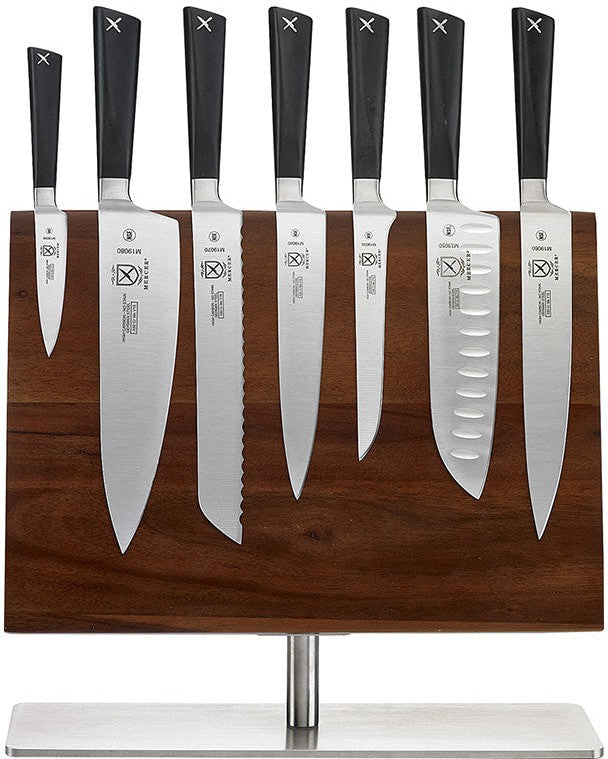 Mercer - ZüM® Acacia Magnetic Board with German Steel Knives, Pack Of 8 - M21945