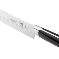 Mercer - Zum 7" German Steel Santoku Knife with Black Handle - M19050