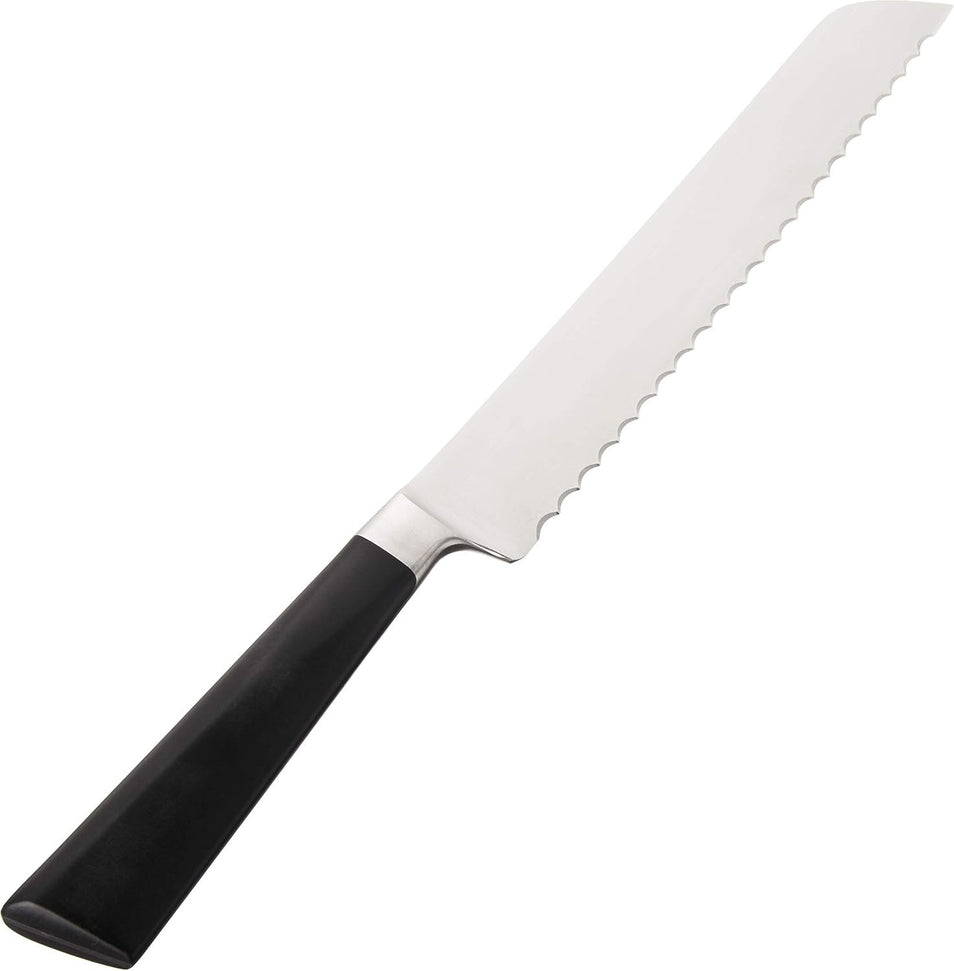 Mercer - Zum 8" German Steel Wavy Edge Bread Knife with Black Handle - M19070