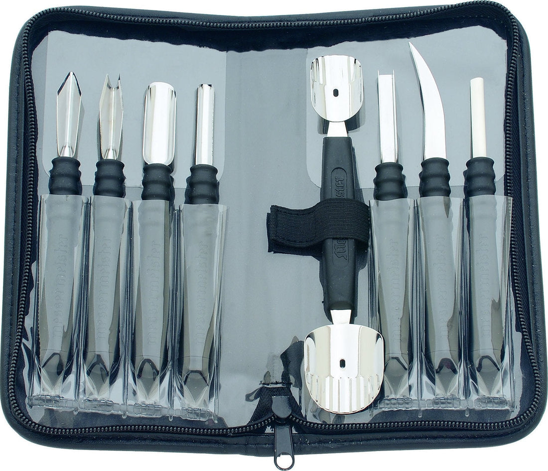 Messermeister - 9 PC Garnishing Tool Set - MGS-9