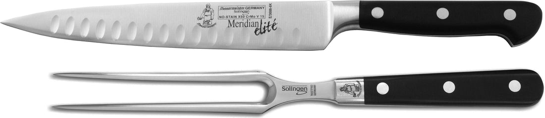 Messermeister - Meridian Elite 2 PC Kullenschliff Carving Set - E/3000-2KS