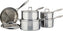 Meyer - 10 PC SuperSteel Tri-Ply Clad Cookware Set - 3501-10-00