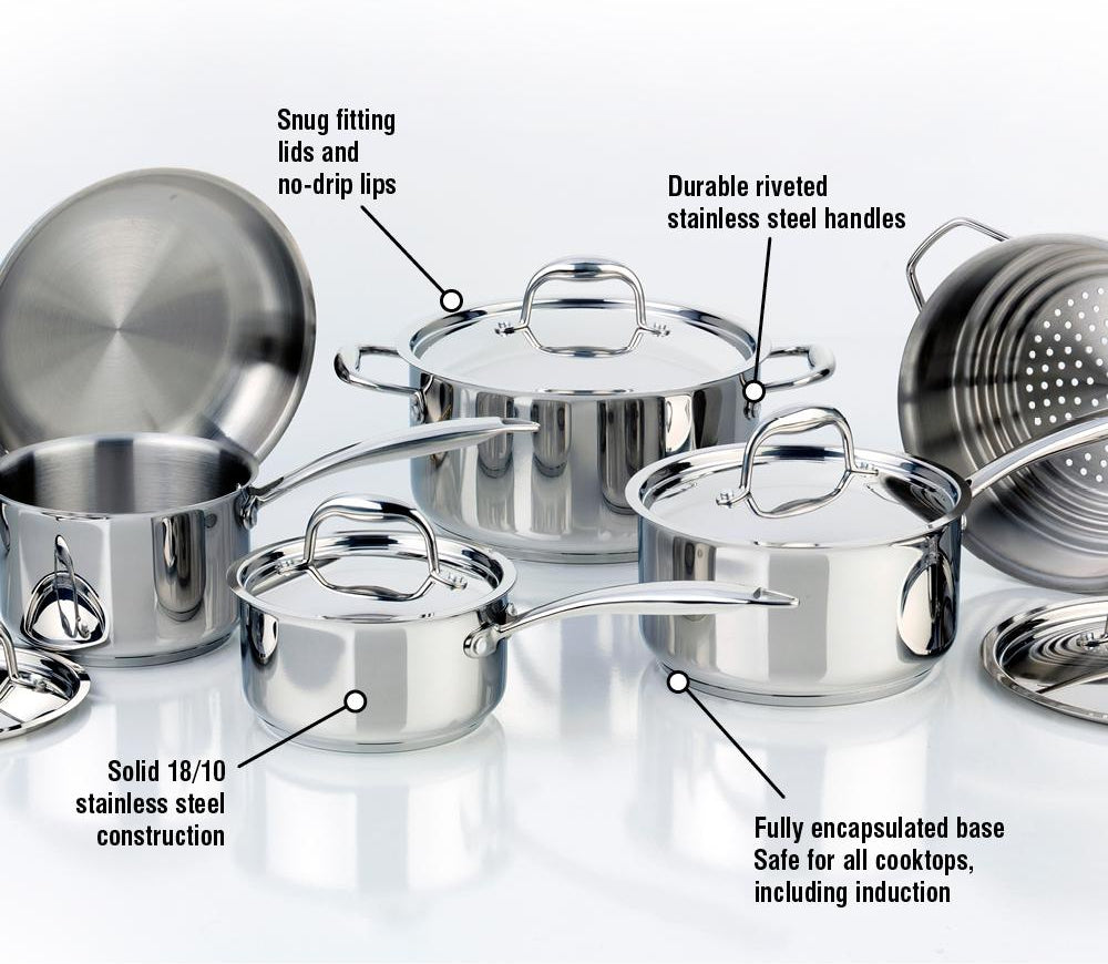 Meyer - 11 PC Accolade Series Cookware Set - 2201-11-00