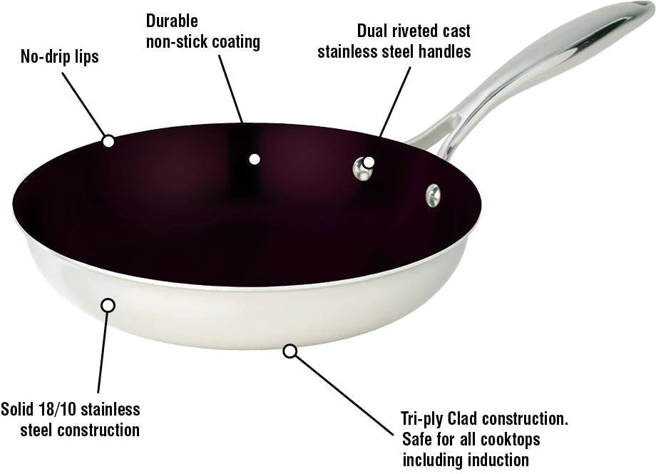 Meyer - 11" SuperSteel Nonstick Fry Pan - 3518-28-00
