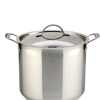 Meyer - 14 L Confederation Series Stock Pot with Lid - 2401-28-14