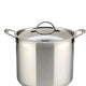 Meyer - 14 L Confederation Series Stock Pot with Lid - 2401-28-14