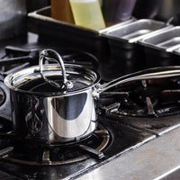 Meyer - 1.5 L Accolade Series Sauce Pan with Lid - 2206-16-15