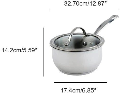 Meyer - 1.5 L Nouvelle Saucepan with Glass Lid - 8506-16-15