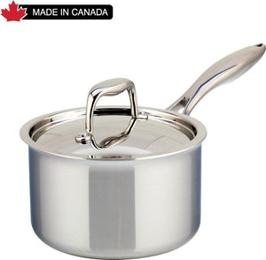 Meyer - 1.5 L SuperSteel Tri-ply Clad Saucepan with Cover - 3506-16-15
