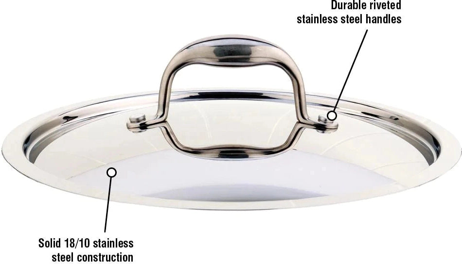 Meyer - 20 cm Stainless Steel Lid Accolade Series - F71612000IM