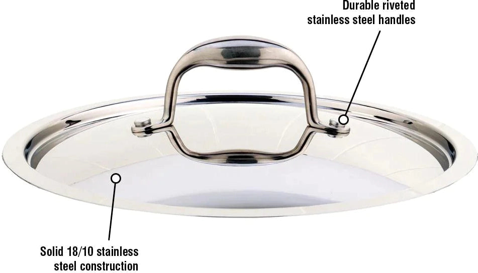 Meyer - 20 cm Stainless Steel Lid Confederation Series - F41612000IM