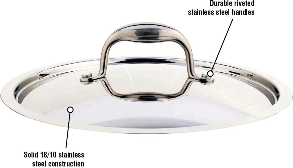 Meyer - 22 cm Stainless Steel Lid Confederation Series - F41612200IM