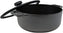 Meyer - 24 cm Black Cast Iron Sauteuse With Glass Lid - 48497