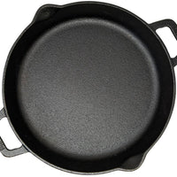 Meyer - 24 cm Cast Iron Fry Pan / Skillet with Bilingual Packaging - 48493