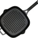 Meyer - 25 cm Cast Iron Grill Pan with Bilingual Packaging - 48492