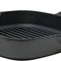 Meyer - 25 cm Cast Iron Grill Pan with Bilingual Packaging - 48492