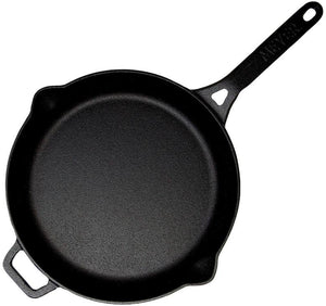 Meyer - 26 cm Cast Iron Fry Pan / Skillet with Bilingual Packaging - 48494